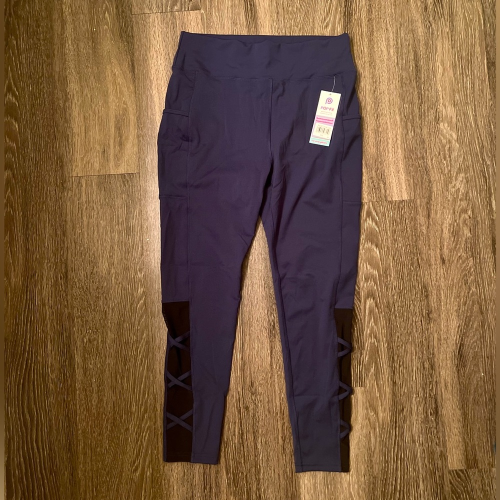 Popfit Lily Navy Leggings XL